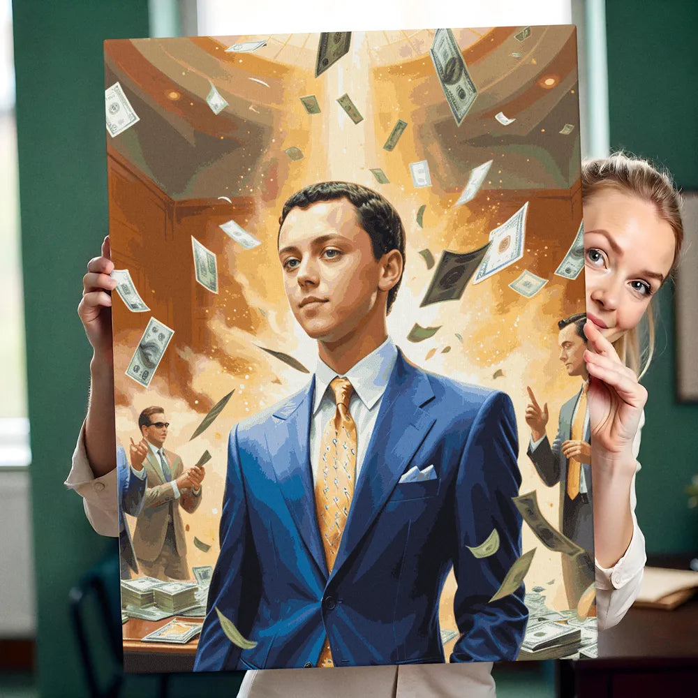 Zestaw do malowania po numerach „Szef z Wall Street”