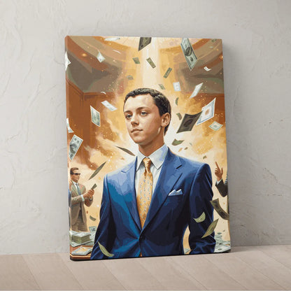 Zestaw do malowania po numerach „Szef z Wall Street”