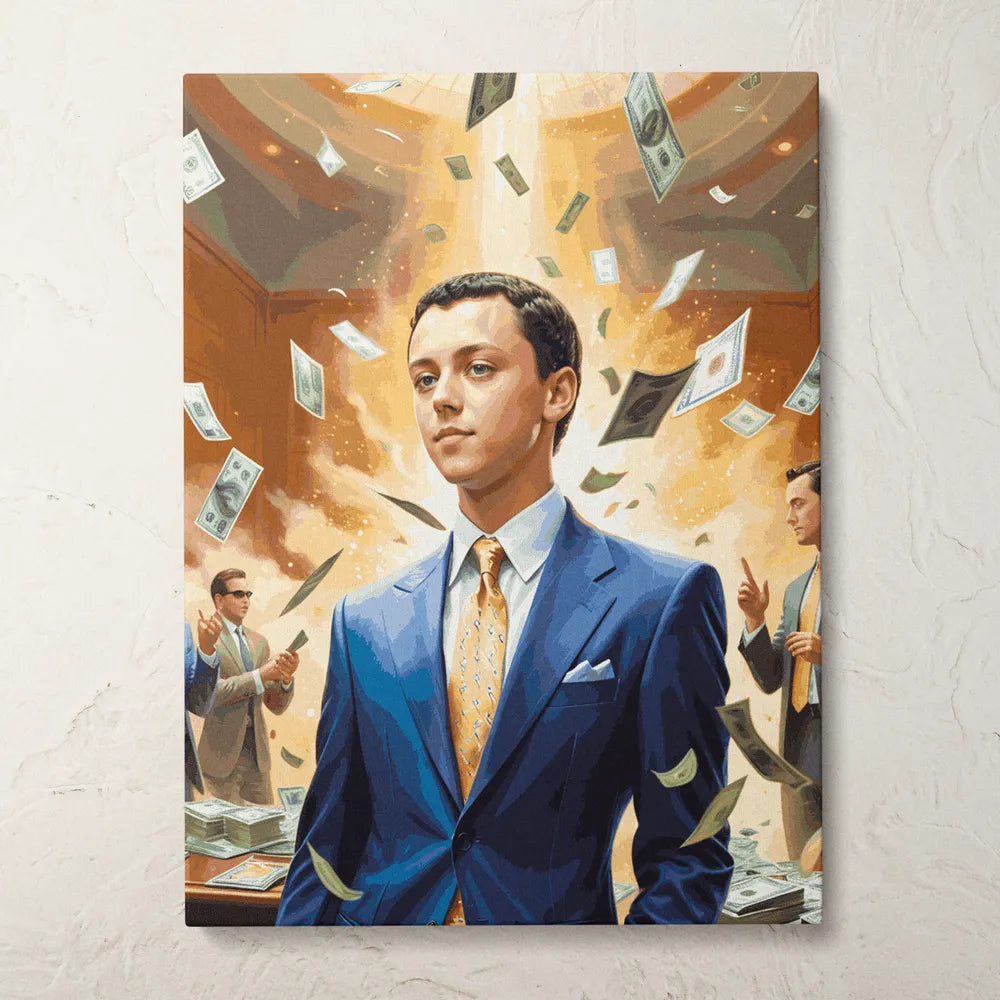 Zestaw do malowania po numerach „Szef z Wall Street”