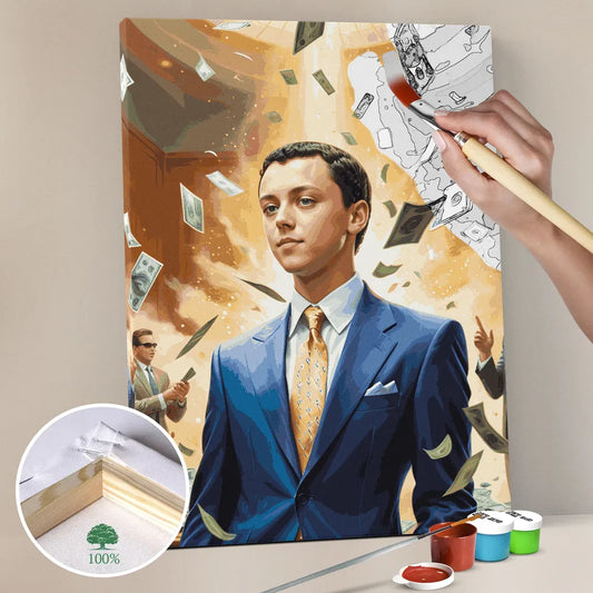 Zestaw do malowania po numerach „Szef z Wall Street”