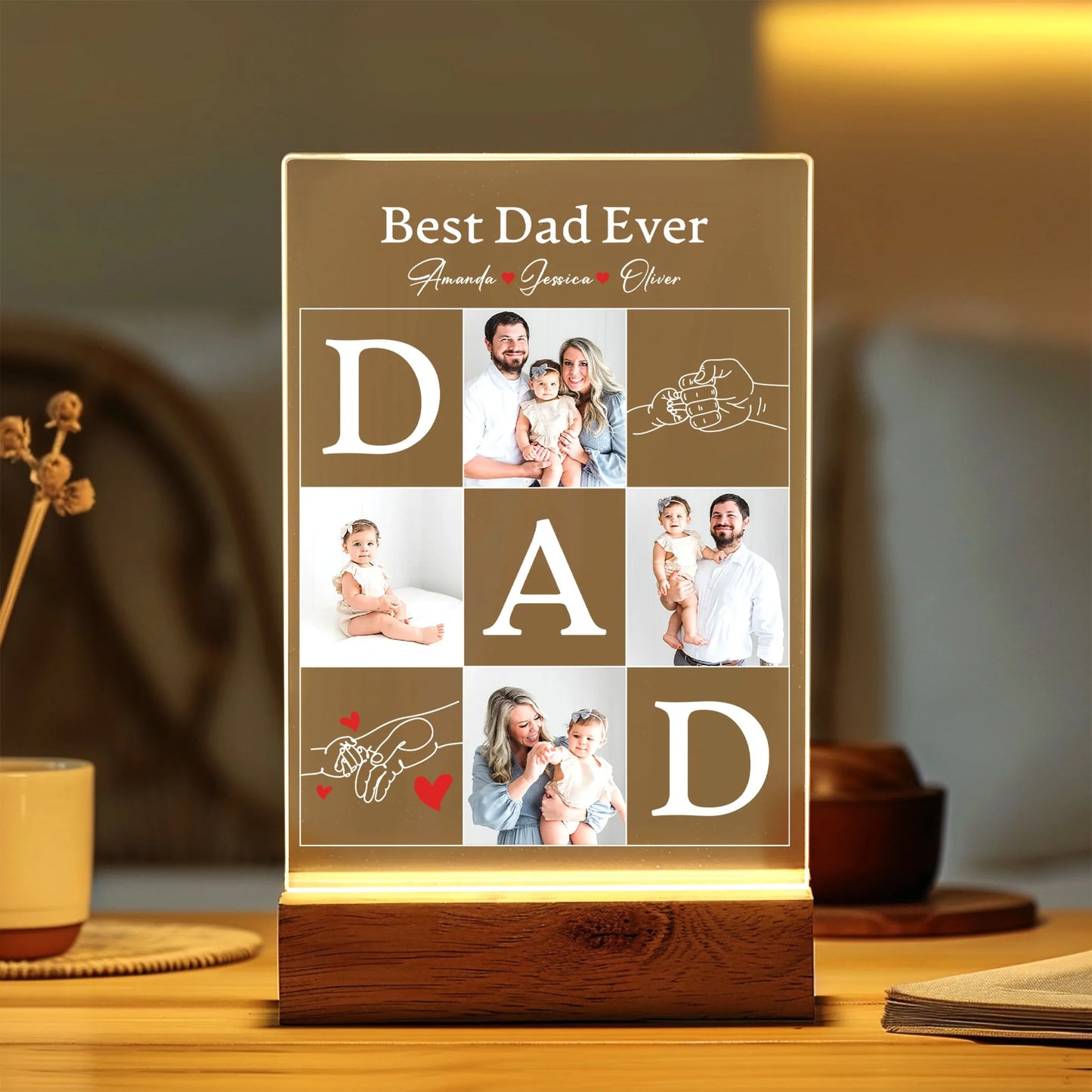 Lampka nocna, prezenty na dzień ojca