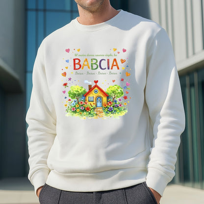 Personalizowana bluza dla Babci lub Dziadka - W moim domu zawsze ciepło