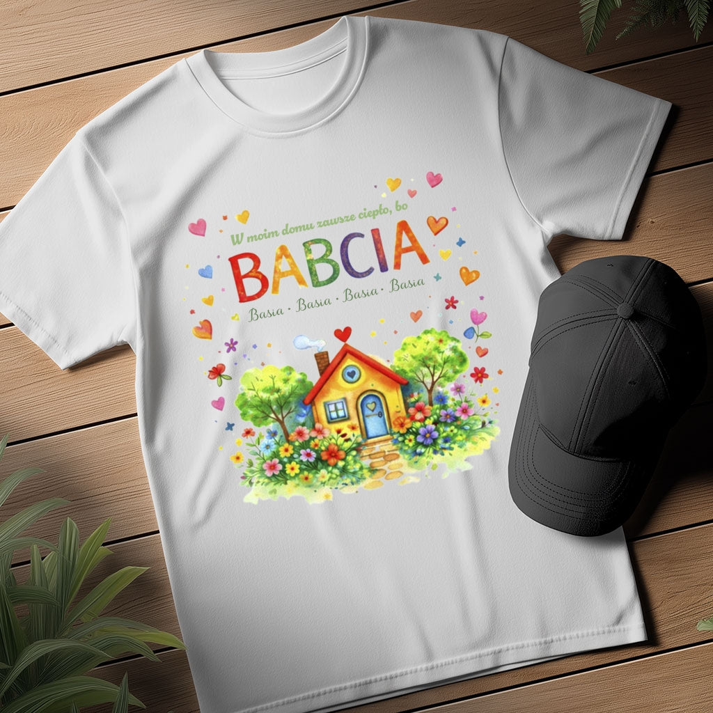 Personalizowana bluza dla Babci lub Dziadka - W moim domu zawsze ciepło