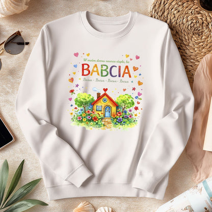 Personalizowana bluza dla Babci lub Dziadka - W moim domu zawsze ciepło