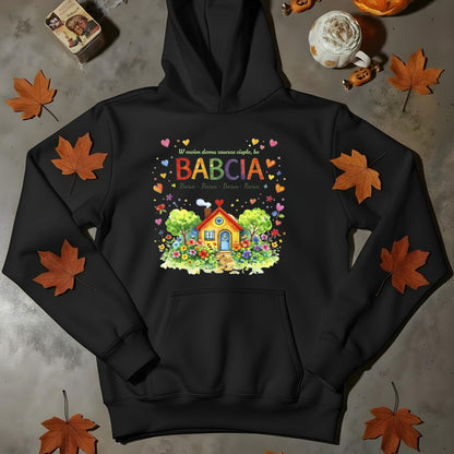 Personalizowana bluza dla Babci lub Dziadka - W moim domu zawsze ciepło