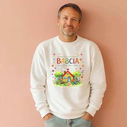 Personalizowana bluza dla Babci lub Dziadka - W moim domu zawsze ciepło