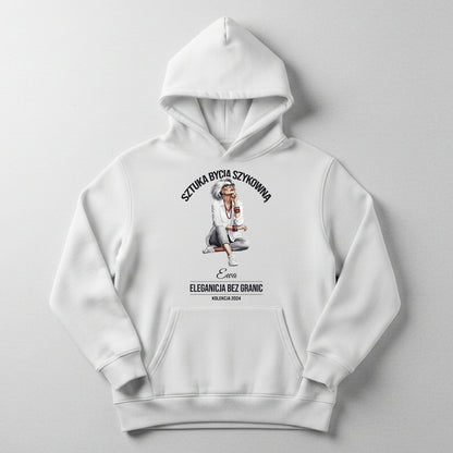 Personalizowana Bluza "Sztuka Bycia Szykowną" – Twoje Imię i Rok, Elegancja Bez Granic, Wyjątkowy Prezent dla Niej