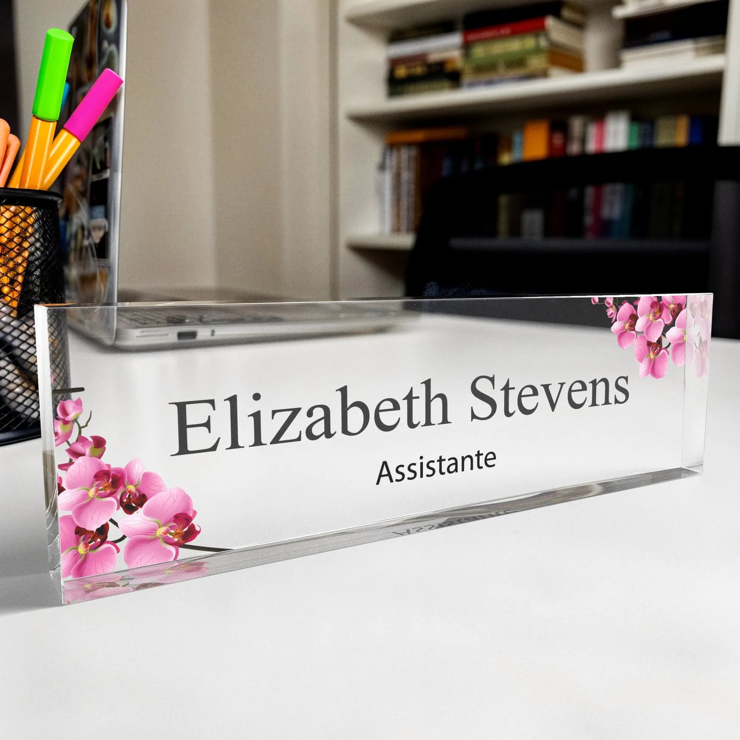 Spersonalizowana akrylowa tabliczka  na biurko
