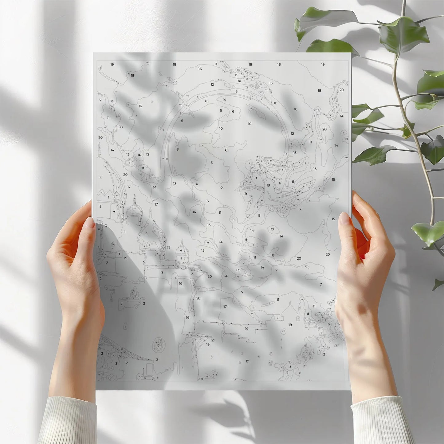 Obraz Po Numerach "Aladyn i Magia Orientu" – Zestaw do Malowania, Idealny Prezent, Relaks i Sztuka DIY