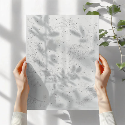 Obraz Po Numerach "Aladyn i Magia Orientu" – Zestaw do Malowania, Idealny Prezent, Relaks i Sztuka DIY