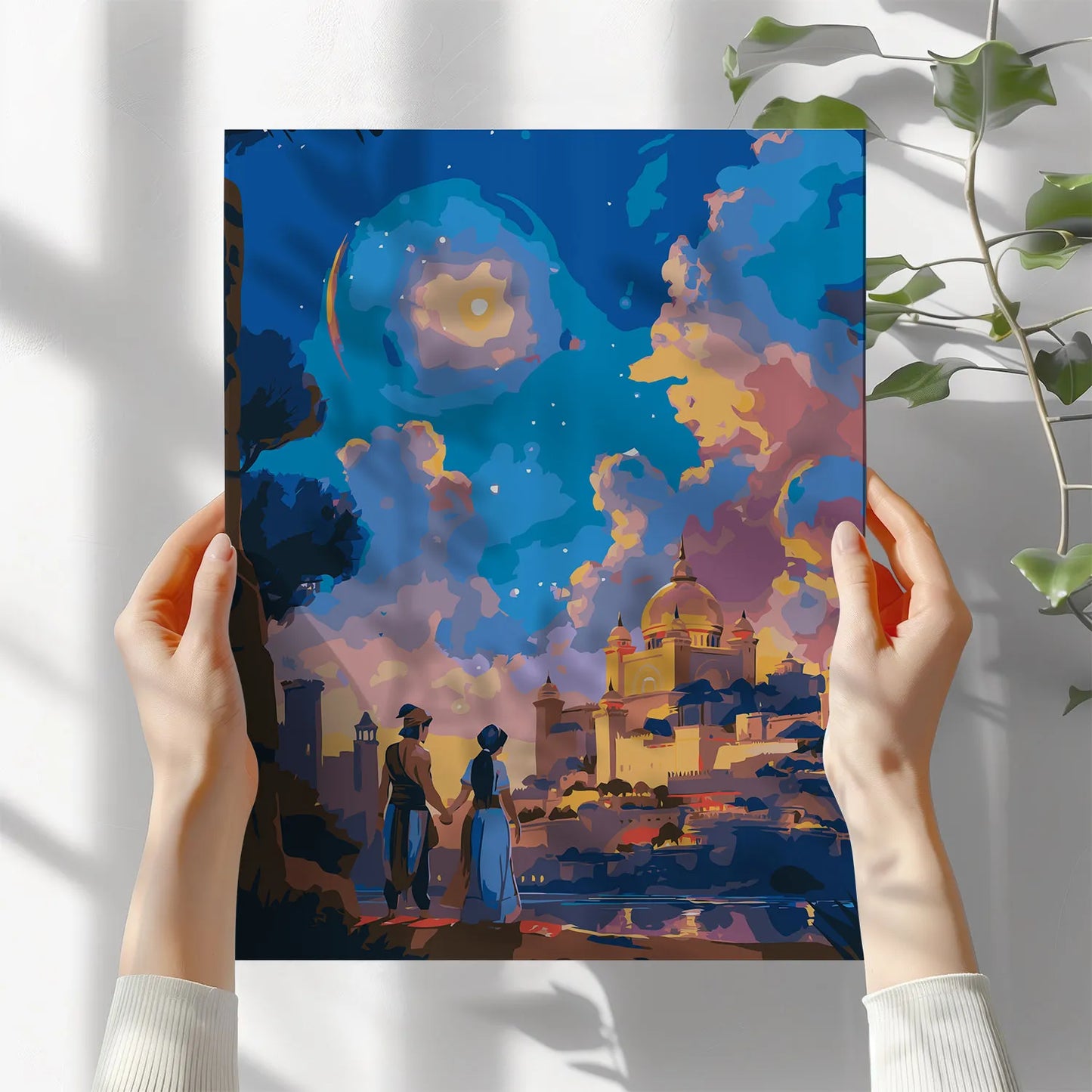 Obraz Po Numerach "Baśniowy Aladyn" – Malowanie po Numerach, Relaks, Hobby, Dekoracja do Domu