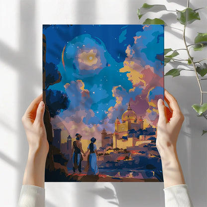 Obraz Po Numerach "Baśniowy Aladyn" – Malowanie po Numerach, Relaks, Hobby, Dekoracja do Domu