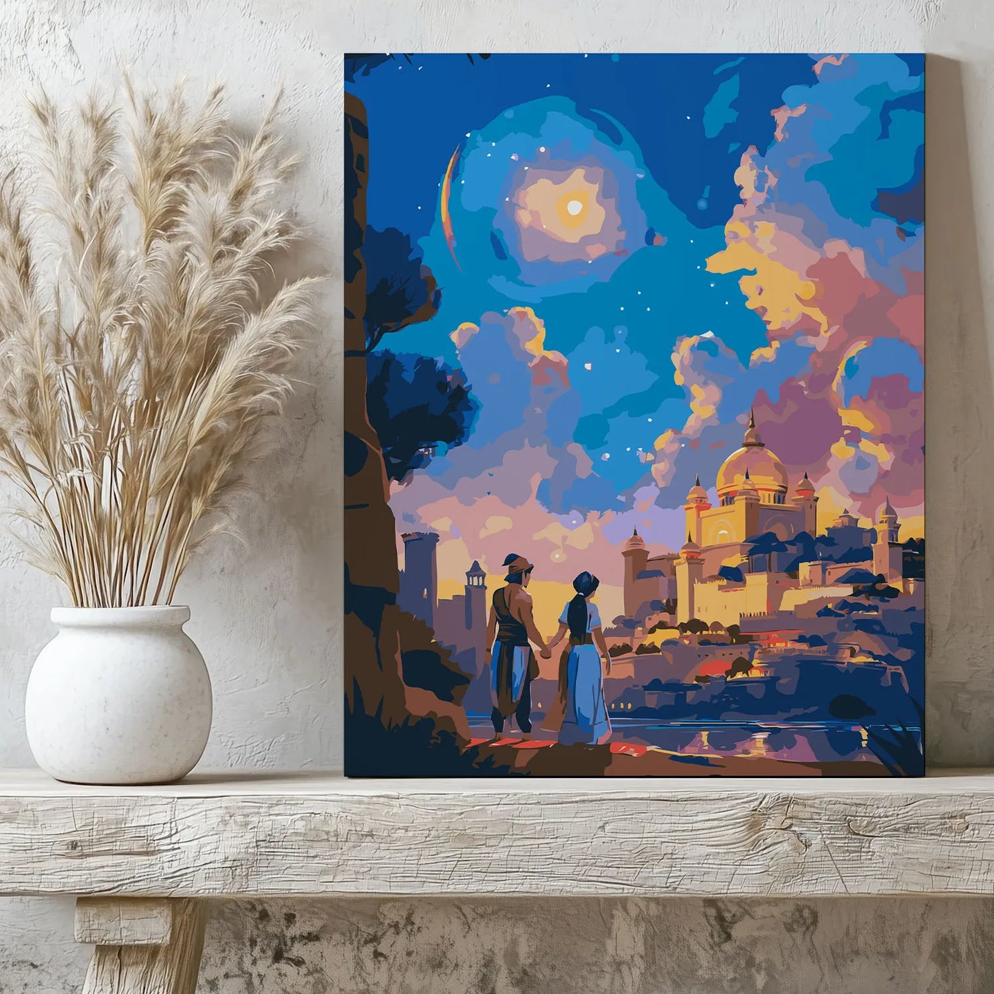 Obraz Po Numerach "Baśniowy Aladyn" – Malowanie po Numerach, Relaks, Hobby, Dekoracja do Domu