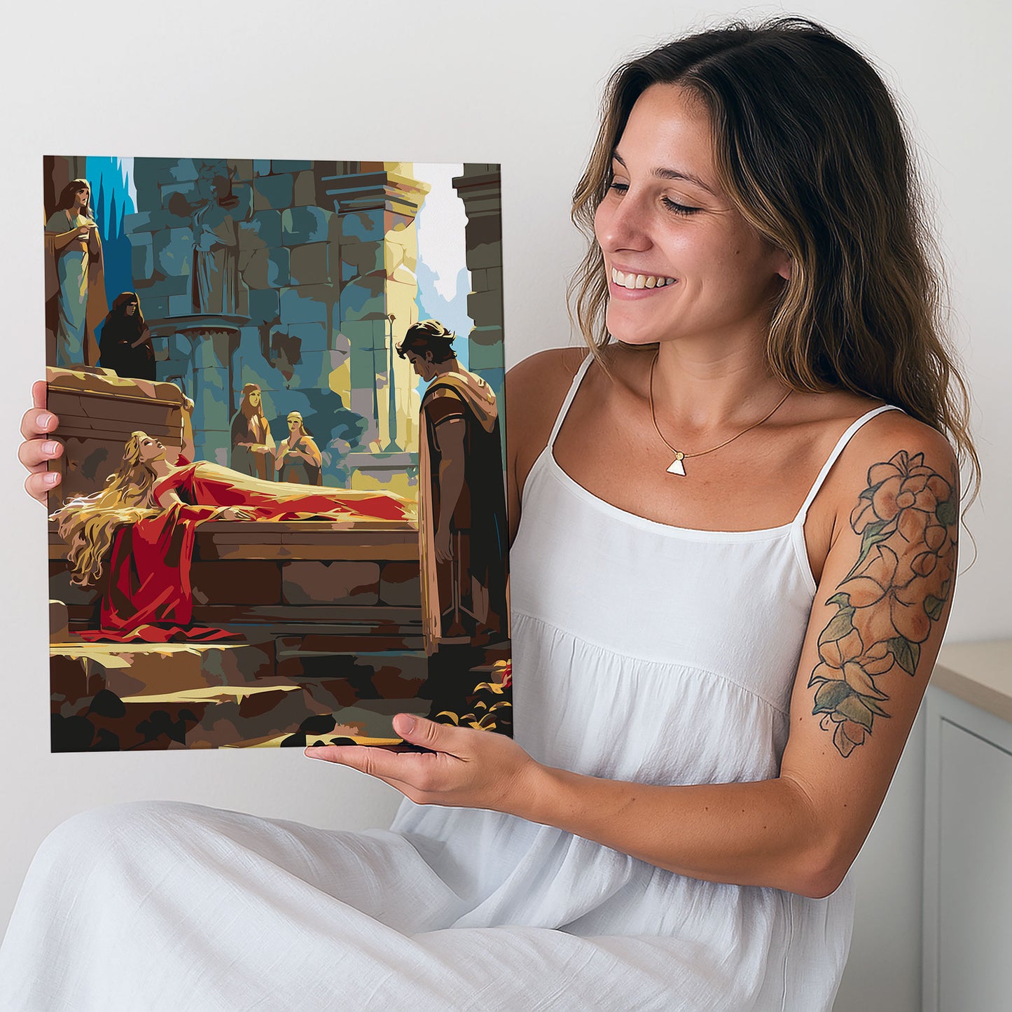 Obraz Po Numerach "Śpiąca Królewna – Baśniowy Sen"