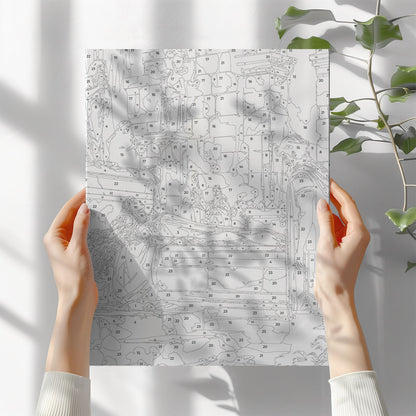 Obraz Po Numerach "Śpiąca Królewna – Baśniowy Sen"