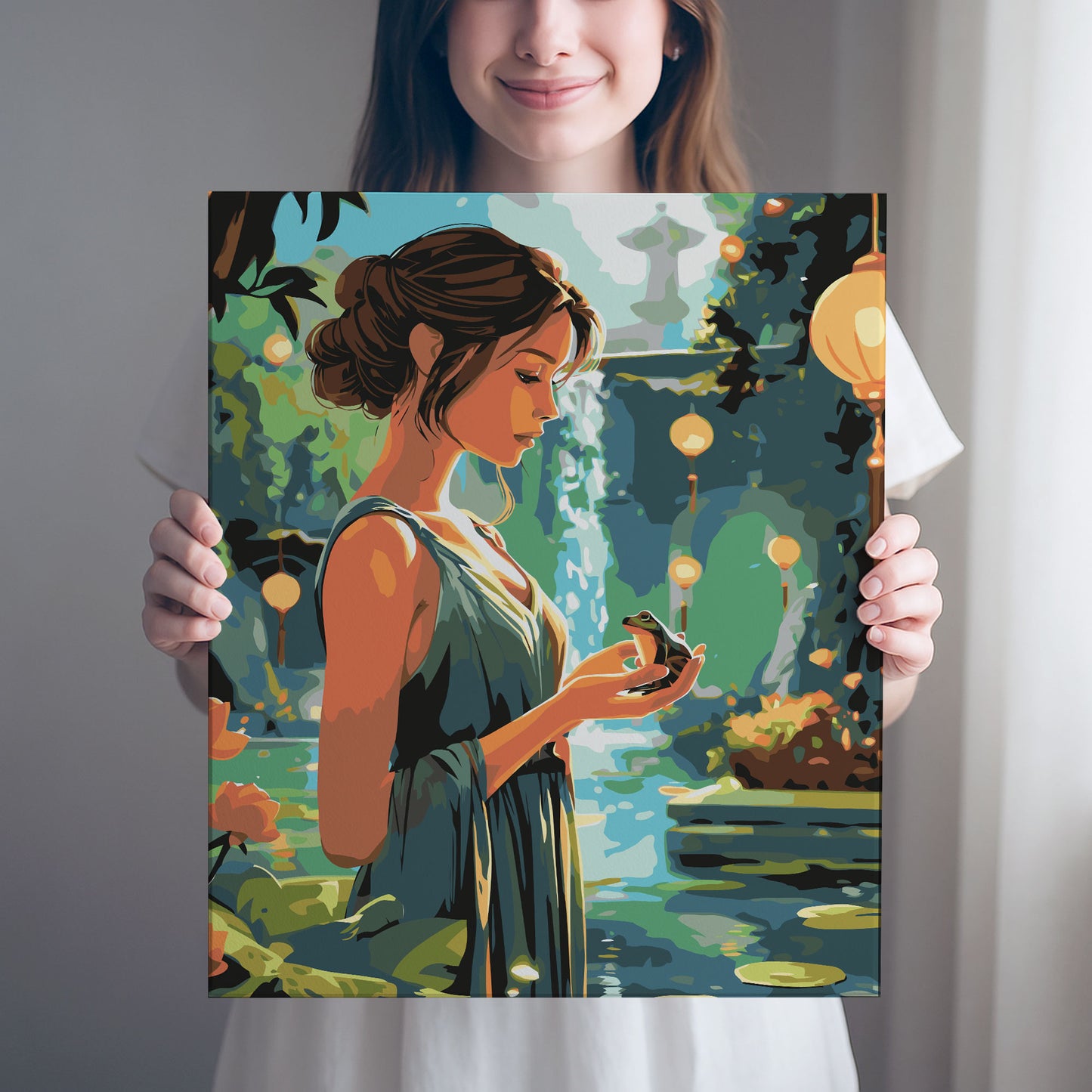 Obraz Po Numerach "Księżniczka i Żaba"