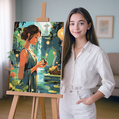 Obraz Po Numerach "Księżniczka i Żaba"