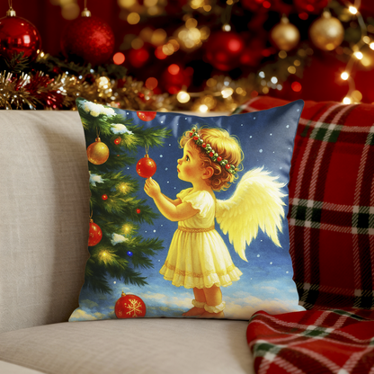 Urocza Poduszka z Aniołkiem – Idealny Prezent na Święta