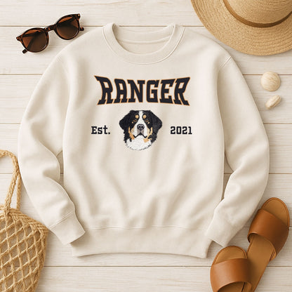 Personalizowana bluza z kotem lub pupilem – Twoje zdjęcie, imię i rok, Światowy Dzień Kotów