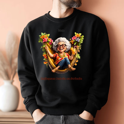 Personalizowana bluza Babcia z imieniem – Najlepsza Babcia na świecie - prezent rodzinny