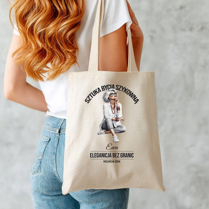 Spersonalizowana torba „Style in Bloom” – Twój manifest mody i elegancji 🌸