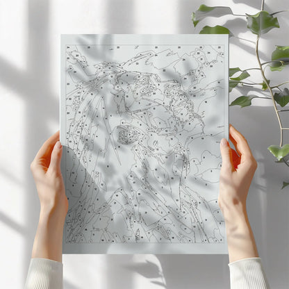 Obraz Po Numerach "Muzyka i Wolność" – Malowanie po Numerach, Zestaw Artystyczny, Inspiracja i Relaks