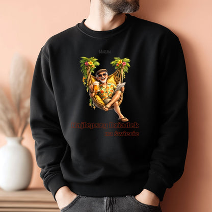 Personalizowana bluza dla Dziadka z imieniem - Najlepszy Dziadek na świecie, prezent rodzinny