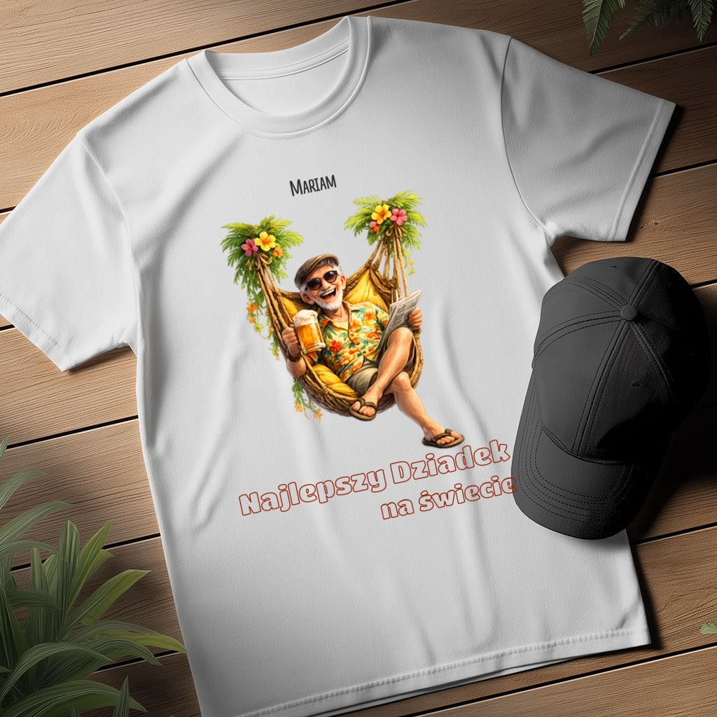 Personalizowana bluza dla Dziadka z imieniem - Najlepszy Dziadek na świecie, prezent rodzinny