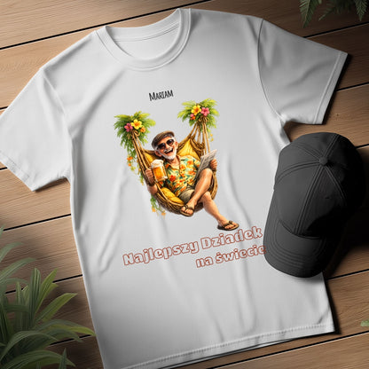 Personalizowana bluza dla Dziadka z imieniem - Najlepszy Dziadek na świecie, prezent rodzinny
