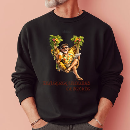 Personalizowana bluza dla Dziadka z imieniem - Najlepszy Dziadek na świecie, prezent rodzinny