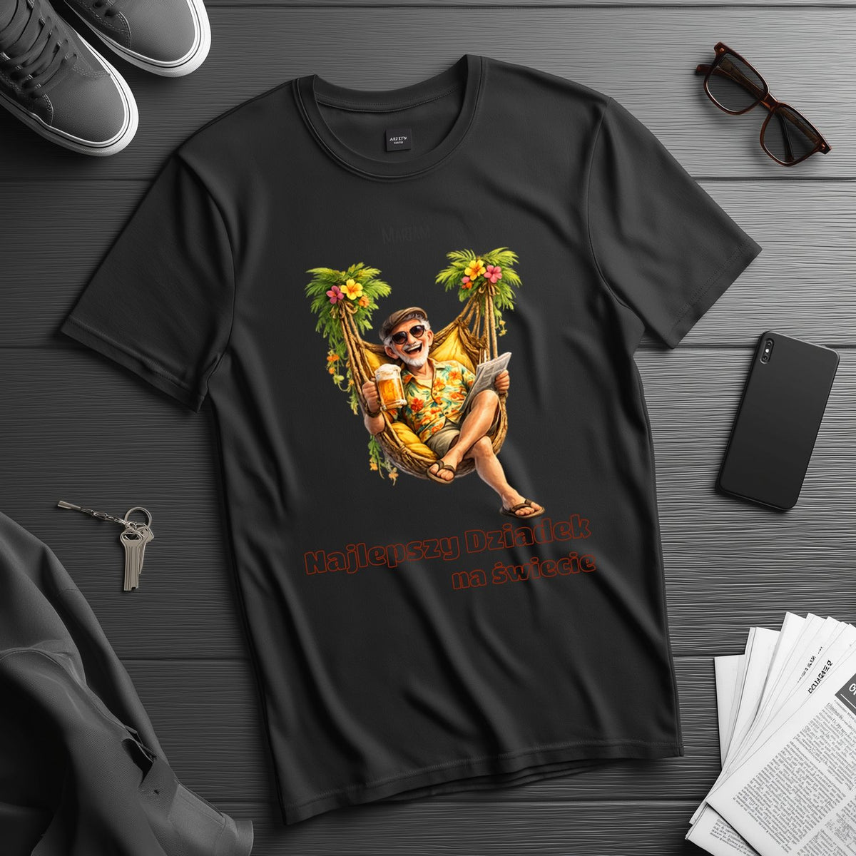 Personalizowana bluza dla Dziadka z imieniem - Najlepszy Dziadek na świecie, prezent rodzinny