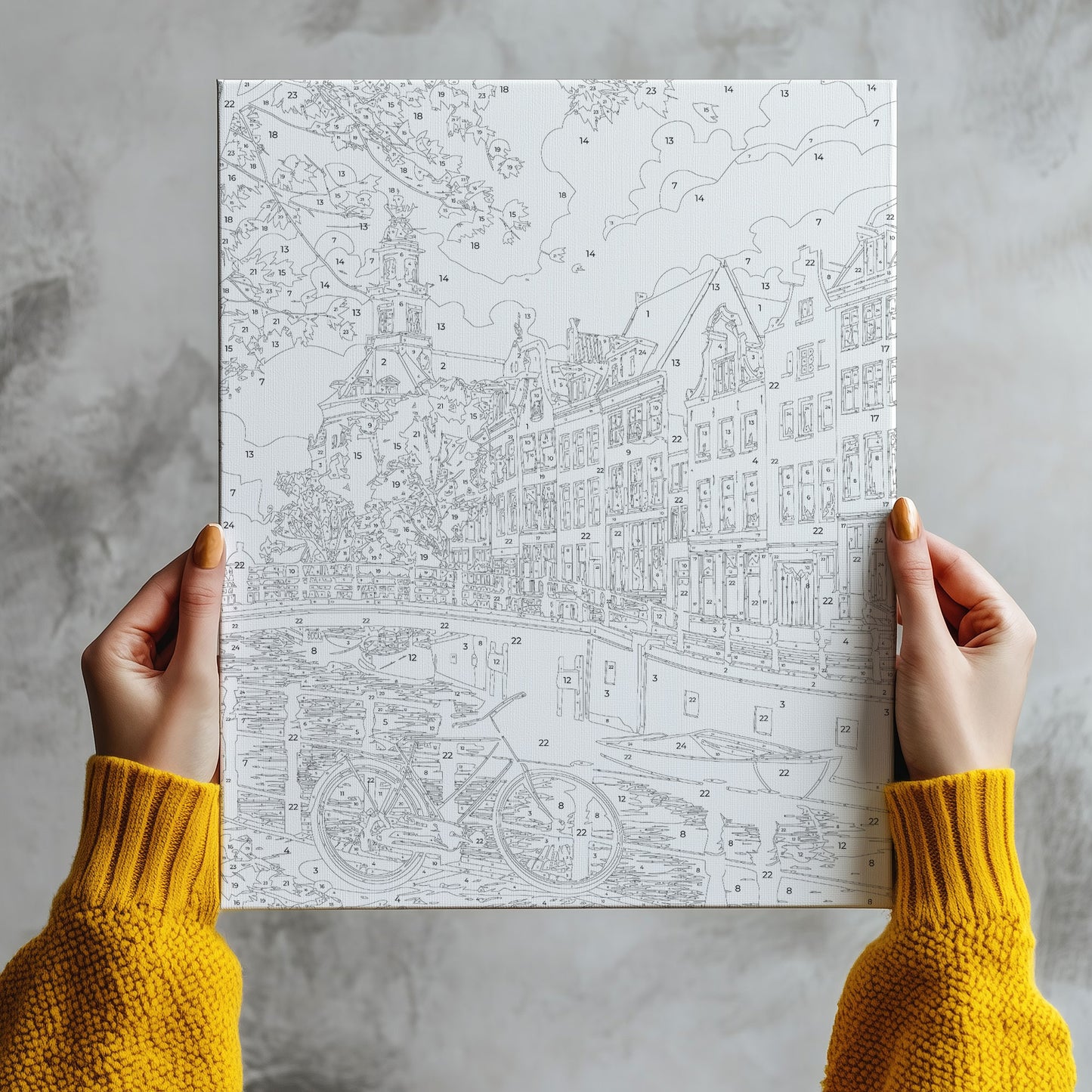 Jesienny Amsterdam – Kanał, Rower i Kamienice