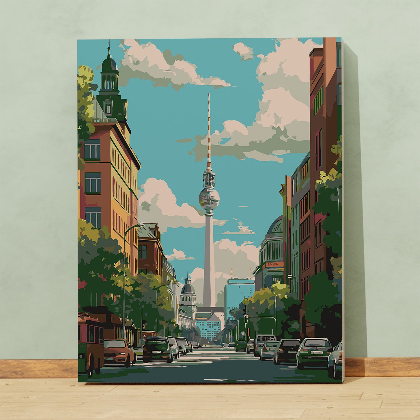 Berlin – Wieża Telewizyjna i Aleksanderplatz