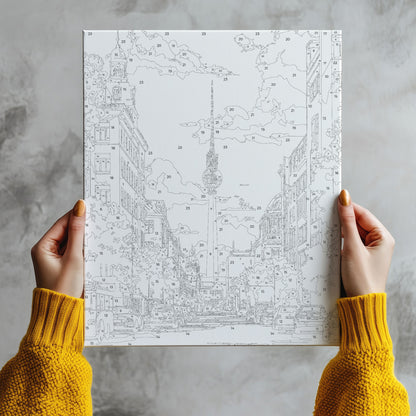 Berlin – Wieża Telewizyjna i Aleksanderplatz