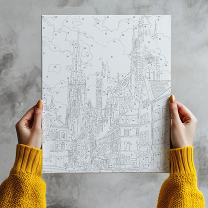 Europejskie Stare Miasto z Katedrą i Ratuszem