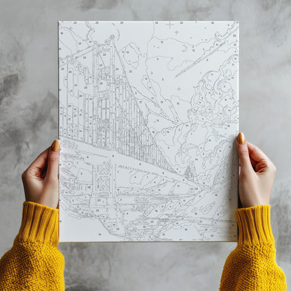 Golden Gate Bridge o Zachodzie Słońca