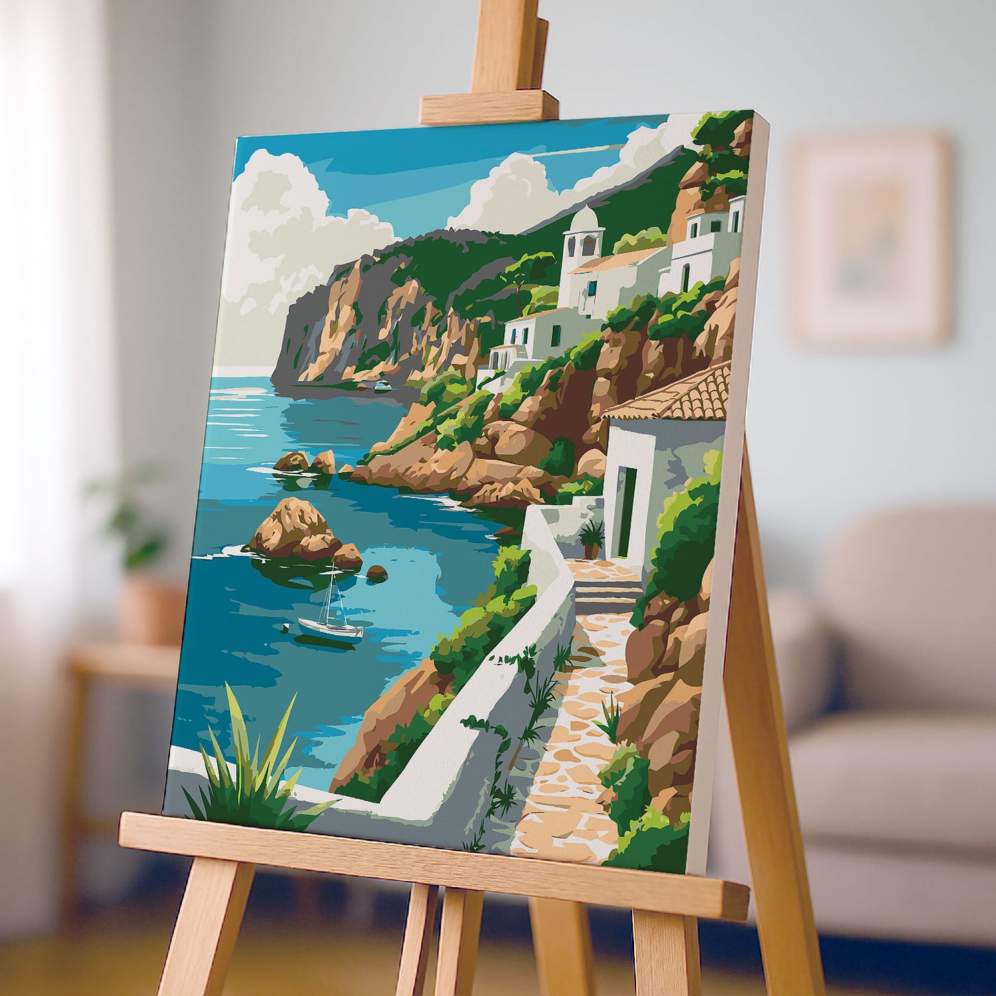 Śródziemnomorskie Wybrzeże z Białymi Domami