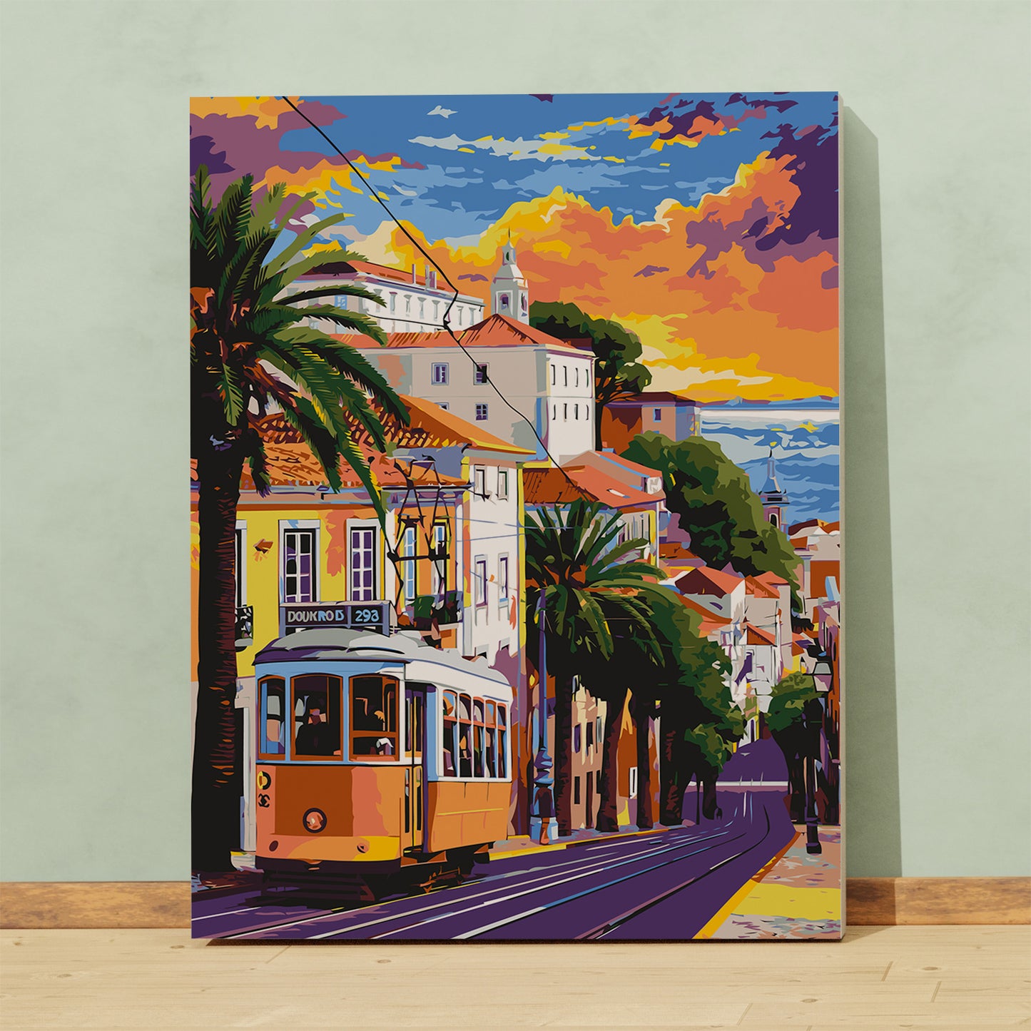 Lizbona Tramwaj Alfama Portugalia