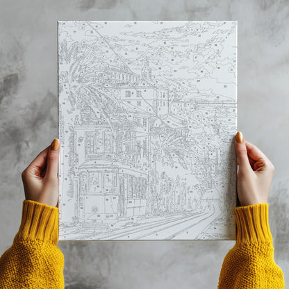 Lizbona Tramwaj Alfama Portugalia