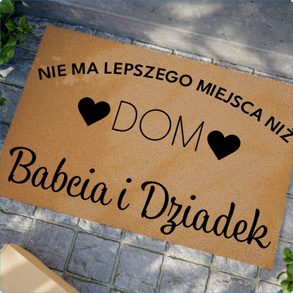 Personalizowany Wyjątkowy Dywanik – Dom Babci i Dziadka