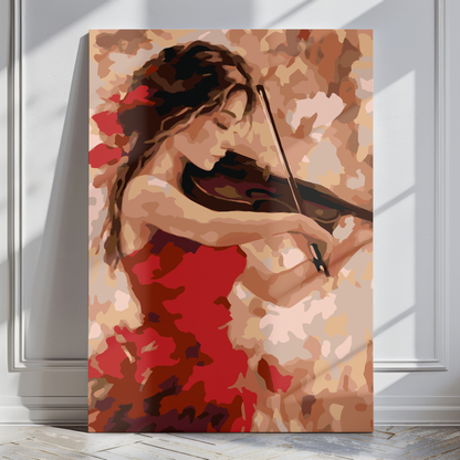 MALOWANIE PO NUMERACH Melodia Serca