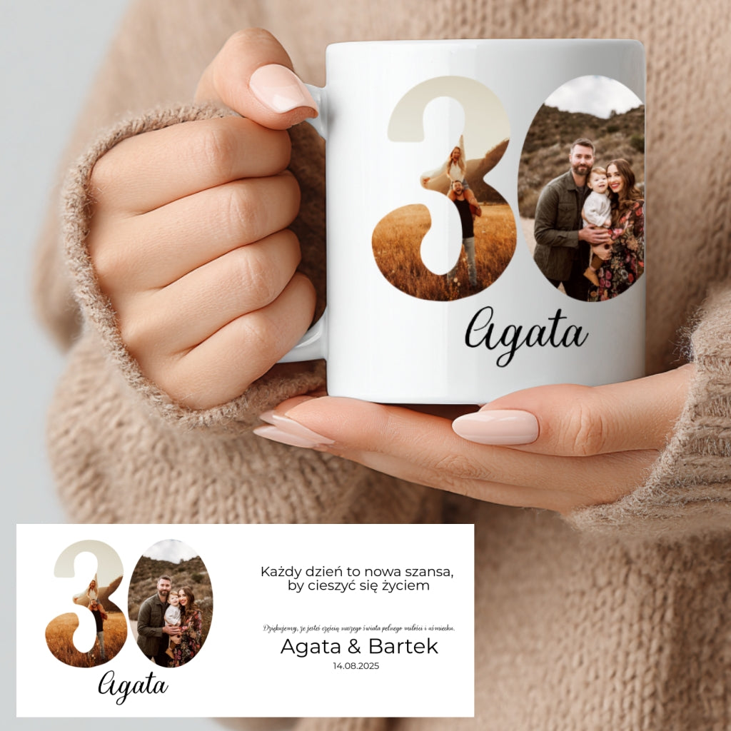 Kubek personalizowany – Prezent na 30 Rocznicę Ślubu