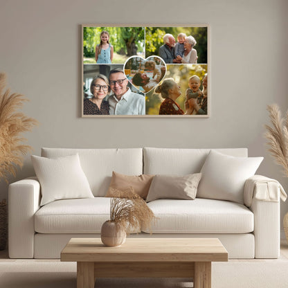 Puzzle ze Zdjęciami – Personalizowany Prezent Rodzinny z Twoim Tekstem