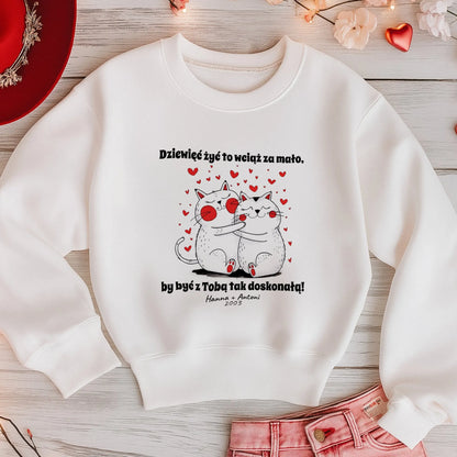 Ciepły sweterek na Walentynki – Dziewięć żyć to za mało