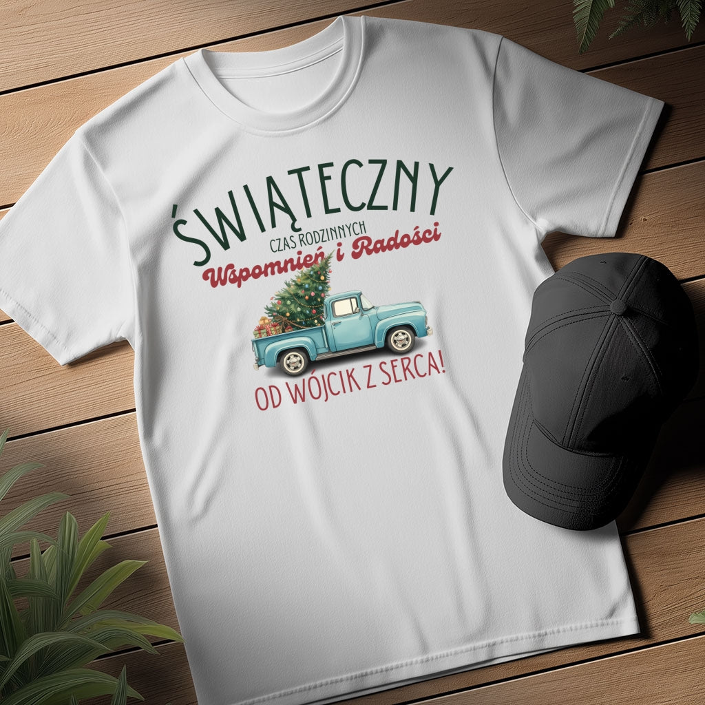 Personalizowana Bluza Świąteczna z Choiną i Imieniem – Prezent na Święta, Rodzinne Wspomnienia, Magiczny Nadruk Bożonarodzeniowy