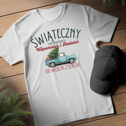 Personalizowana Bluza Świąteczna z Choiną i Imieniem – Prezent na Święta, Rodzinne Wspomnienia, Magiczny Nadruk Bożonarodzeniowy