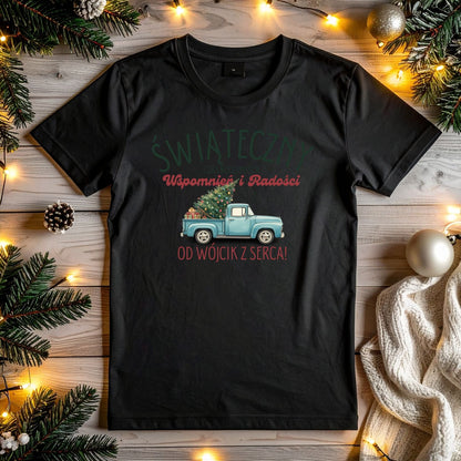 Personalizowana Bluza Świąteczna z Choiną i Imieniem – Prezent na Święta, Rodzinne Wspomnienia, Magiczny Nadruk Bożonarodzeniowy