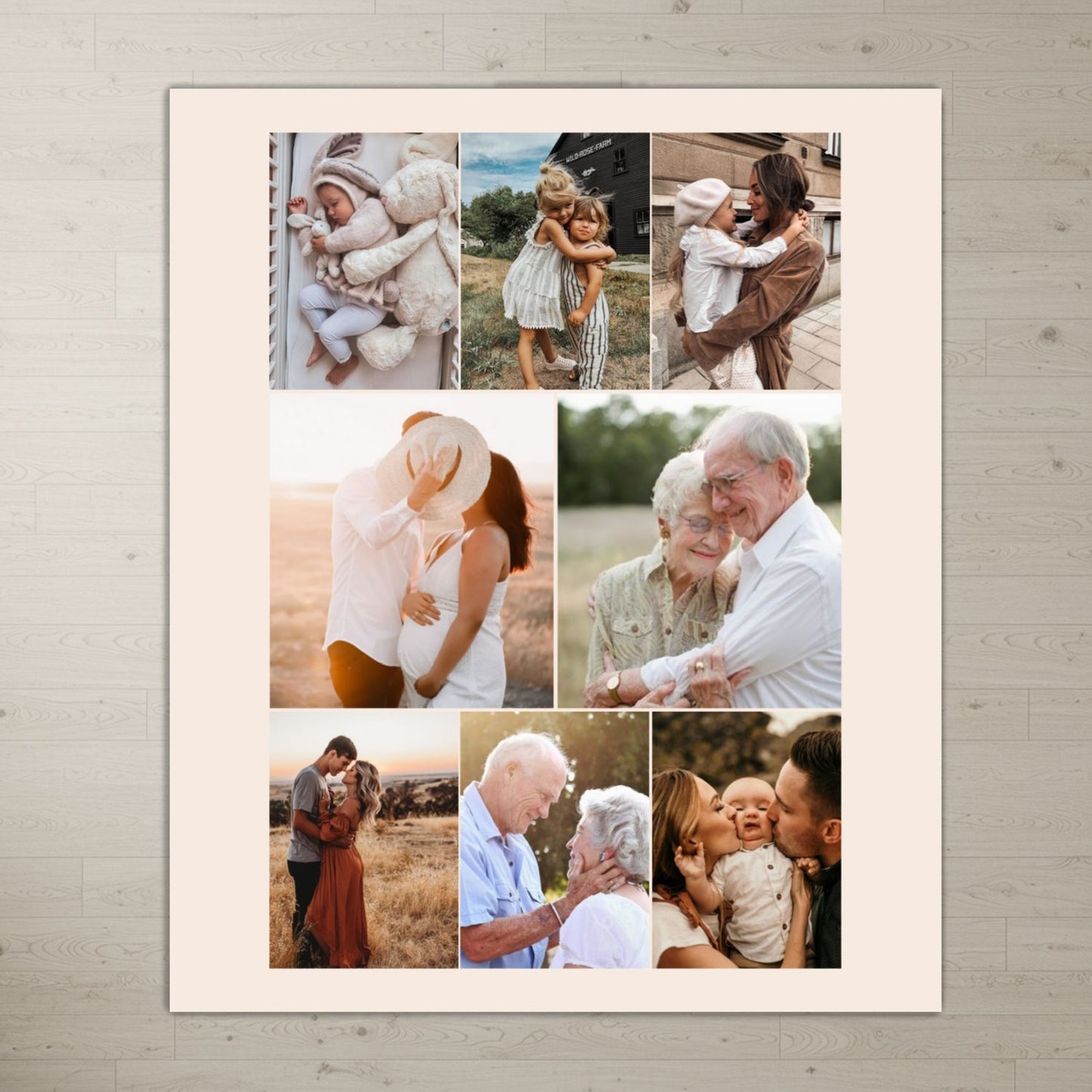 Personalizowany Koc ze Zdjęciami – Rodzinny Kolaż, Wyjątkowy Prezent na Święta i Cały Rok