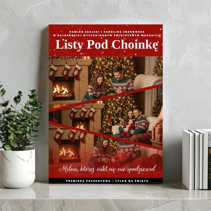 Personalizowany Obraz Świąteczny na Płótnie z Twoim Zdjęciem – Najbardziej Magiczny Prezent Pod Choinkę
