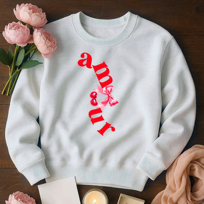 Bluza Amour z Wiśniami i Kokardą – Modny Styl Coquette, Prezent na Walentynki dla Niej